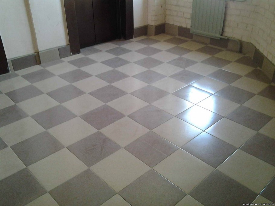 Керамогранит для пола в подъезде