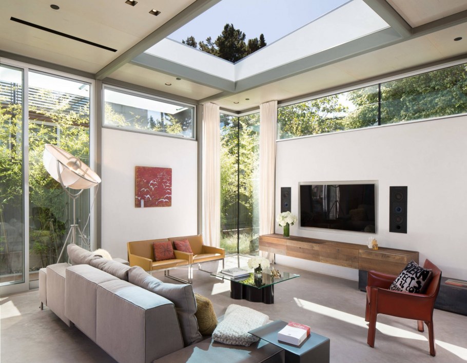 Гостиные с панорамными окнами