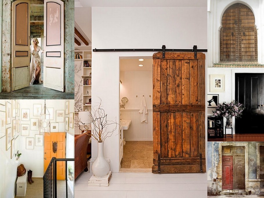 Двери в стиле гранж