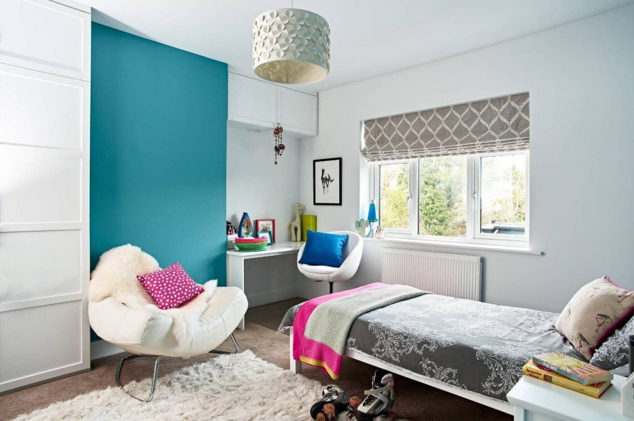 Современные комнаты для подростков девочек