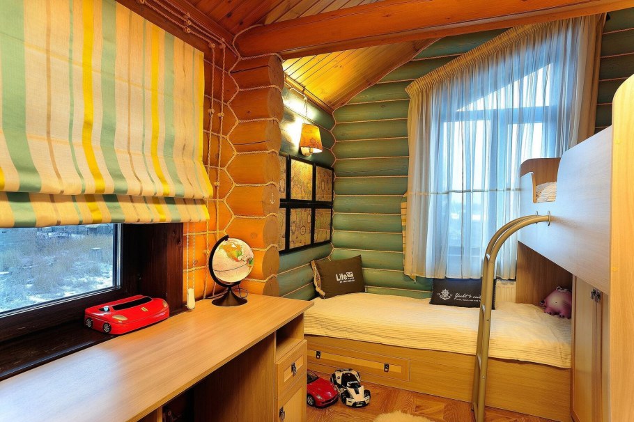 Детская в деревянном доме