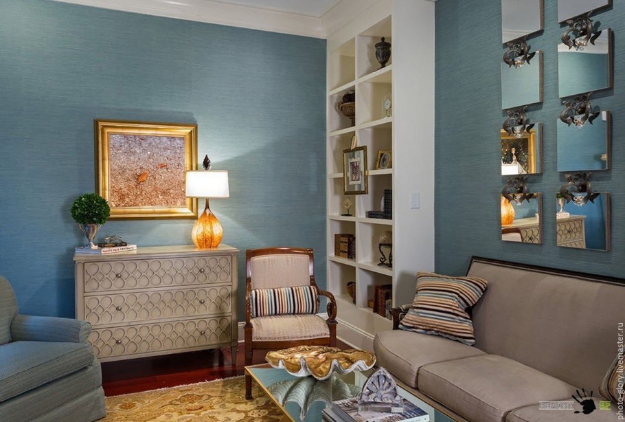 Комплиментарные цвета в интерьере