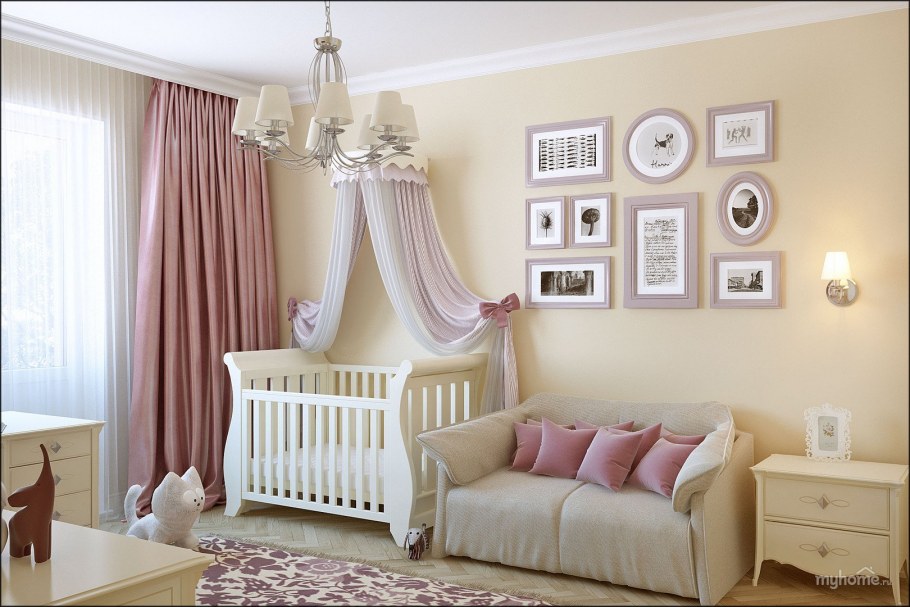 Детская в бежевом цвете