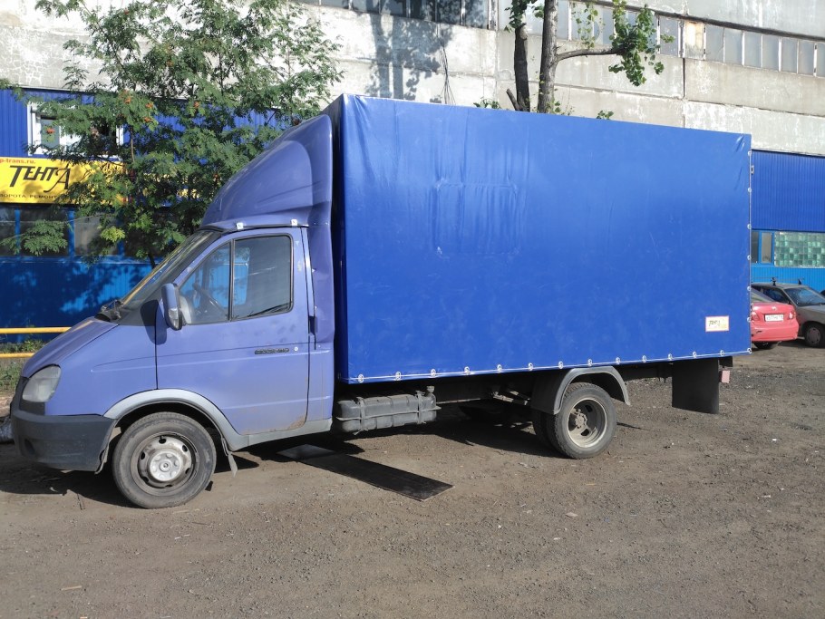 Газель 3302 серый тент