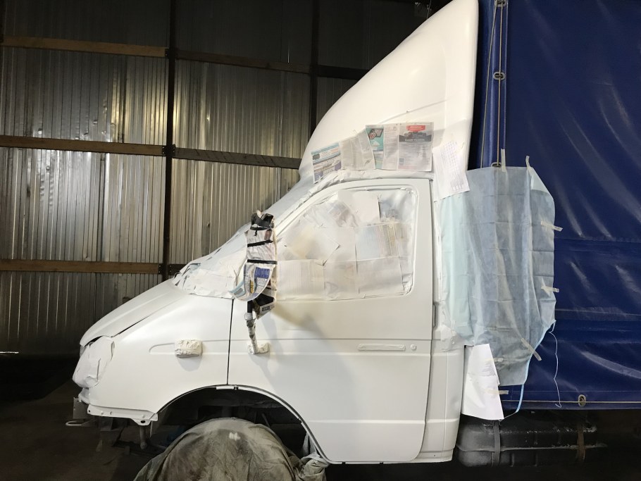 Тентованный полуприцеп еврофуры на 30 тон