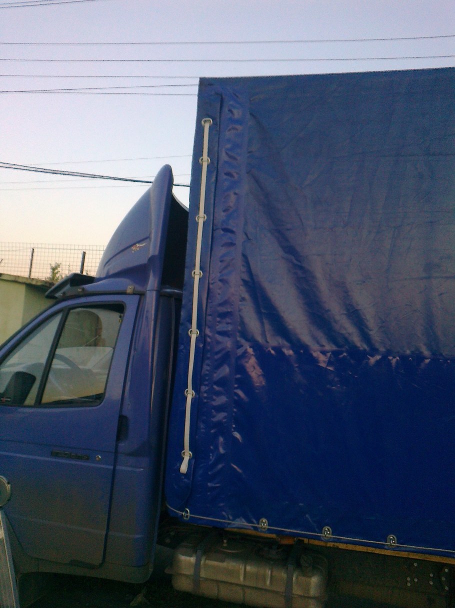 Варианты крепления тента Газель