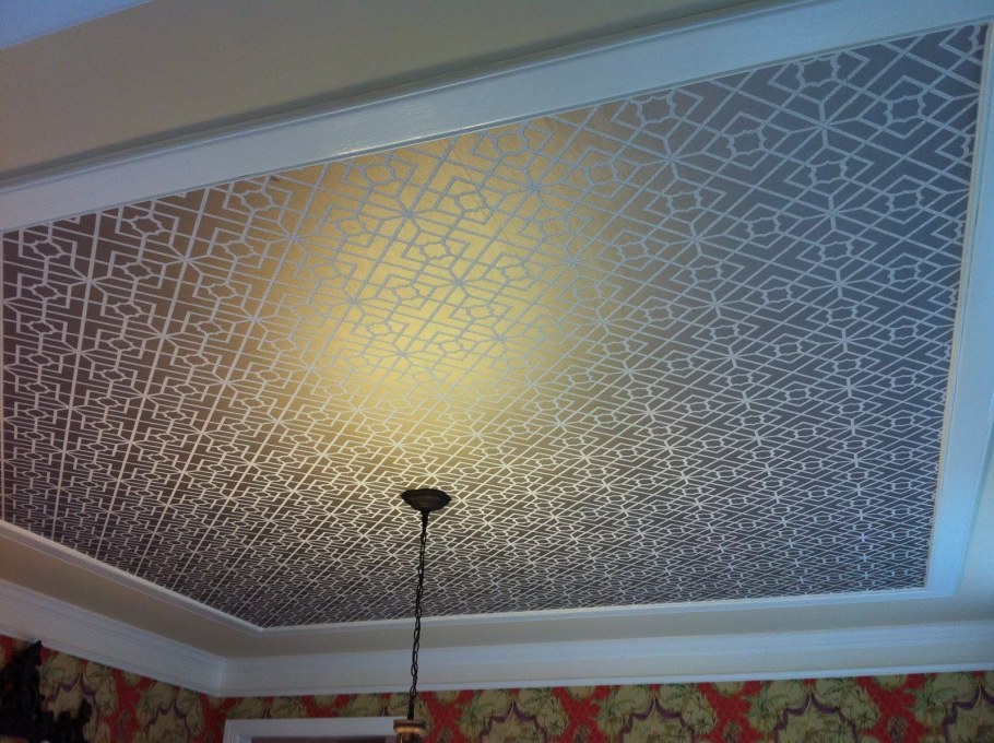 Потолочная плитка на кухню