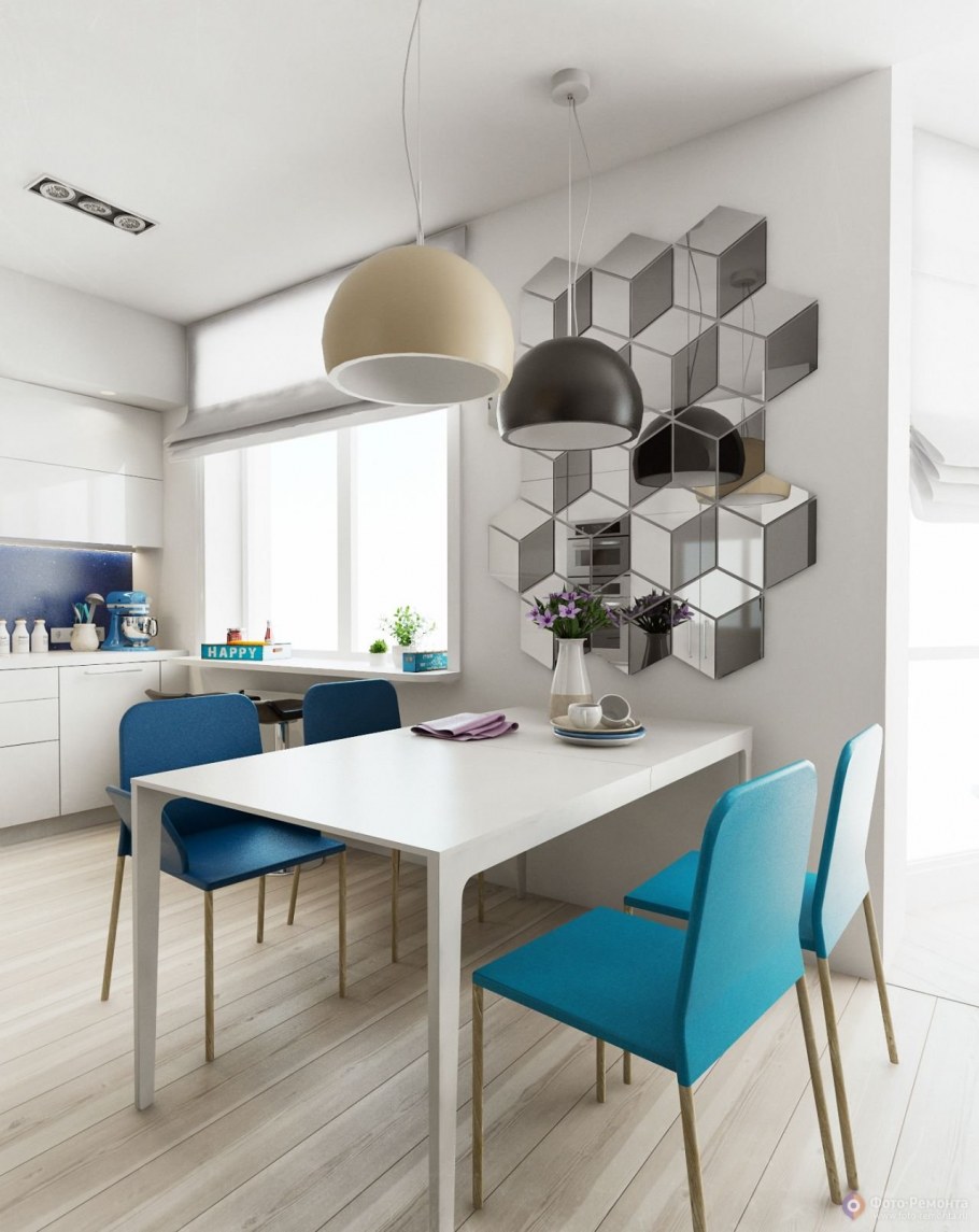 Декор обеденной зоны на кухне