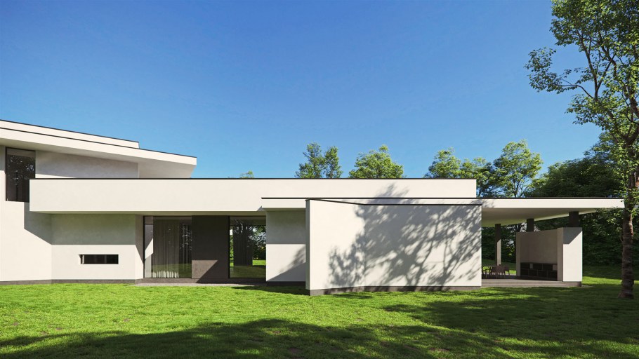 Ае200-SS павильон с плоской крышей "ммcite"