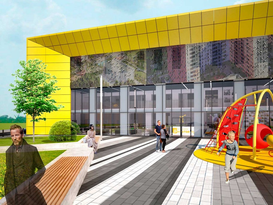 Саларьево парк отделка