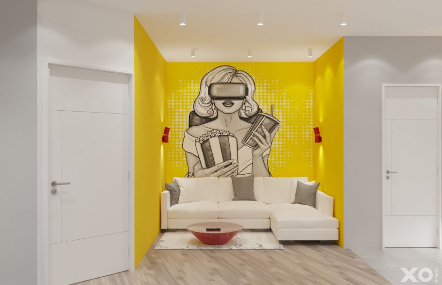 Стиль поп-арт в интерьере