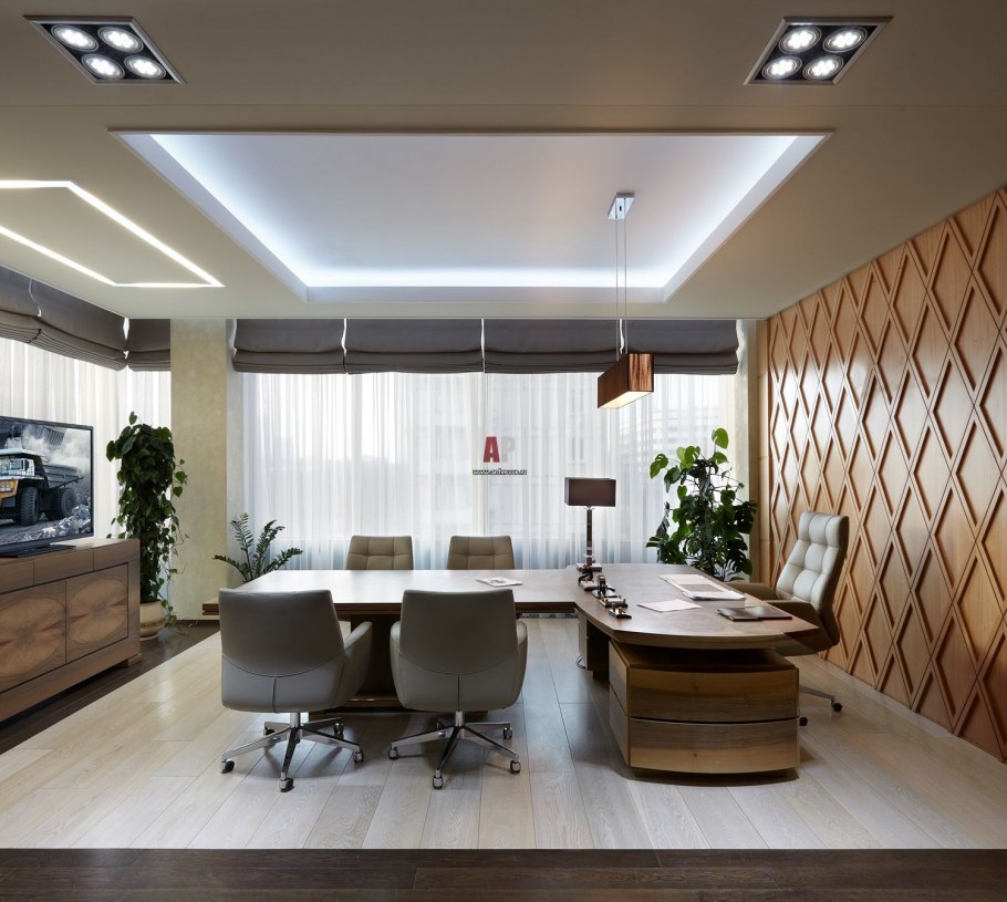 Деловой интерьер