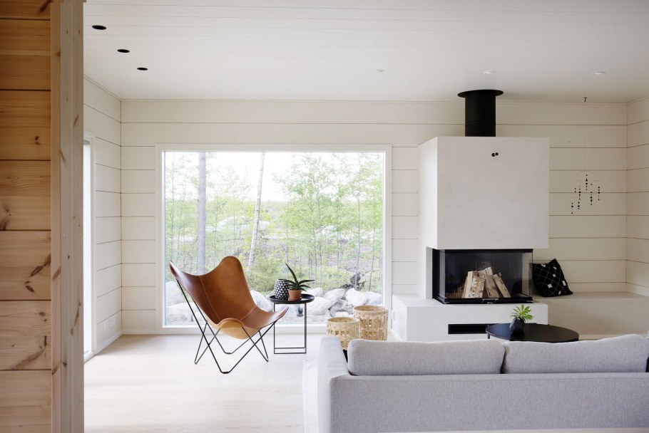 Финский дом интерьер