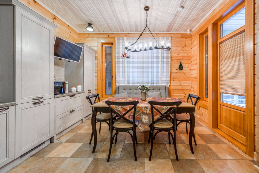 Интерьер кухни в финском стиле