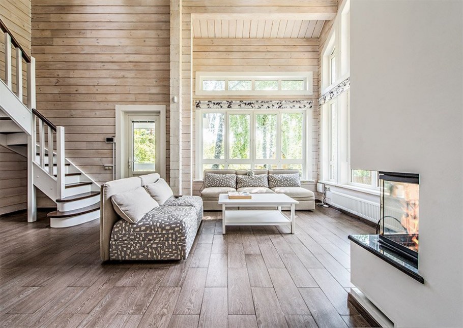 Минималистичный домик, Avanto Architects (Виррат, Финляндия)