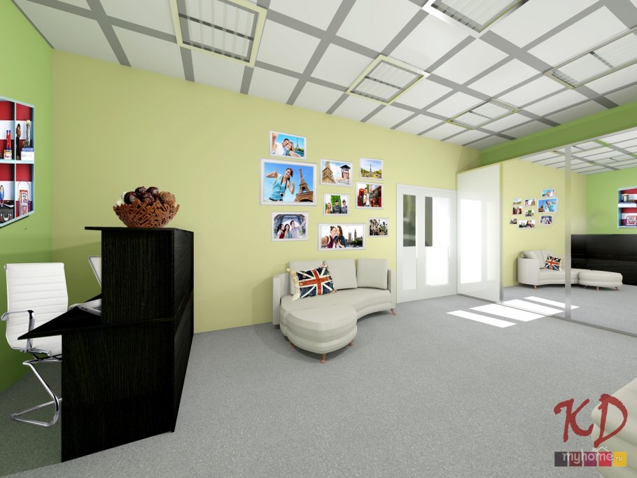 Школа иностранных языков интерьер