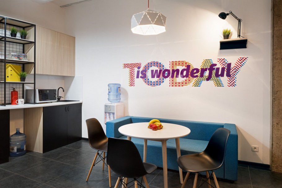 Интерьер школы английского языка