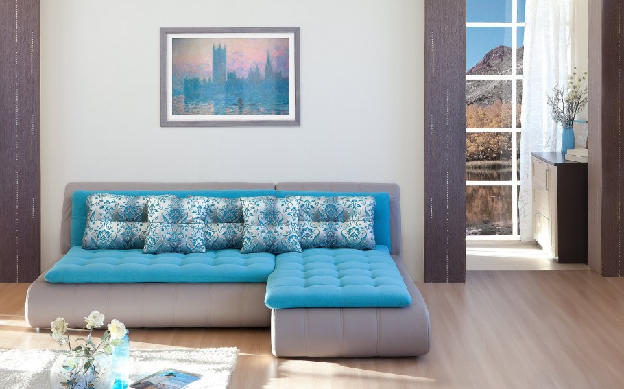 Диван поло янтарь