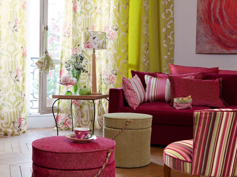 Ткани для декора интерьера