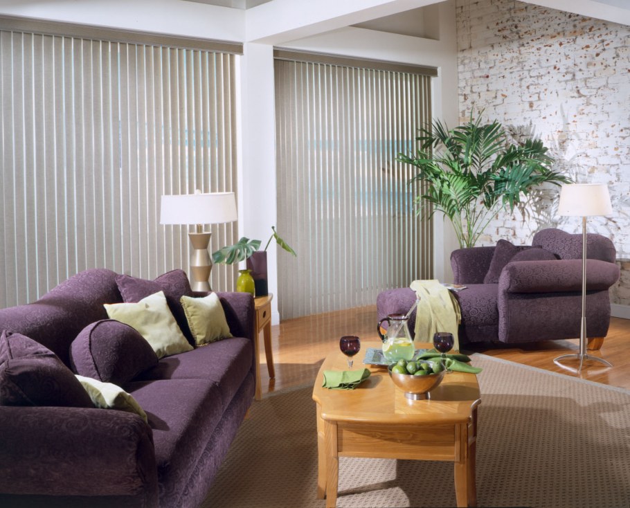 Вертикальные жалюзи лен