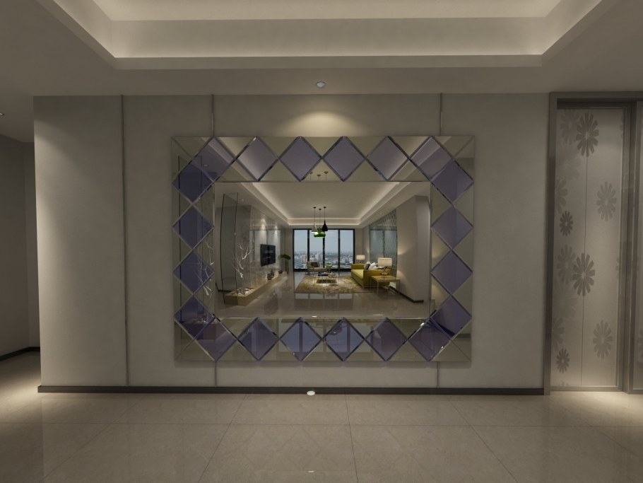 Зеркальное панно Illusion Silver md834sl