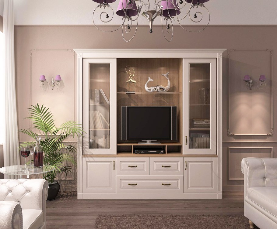 Стенка современная классика