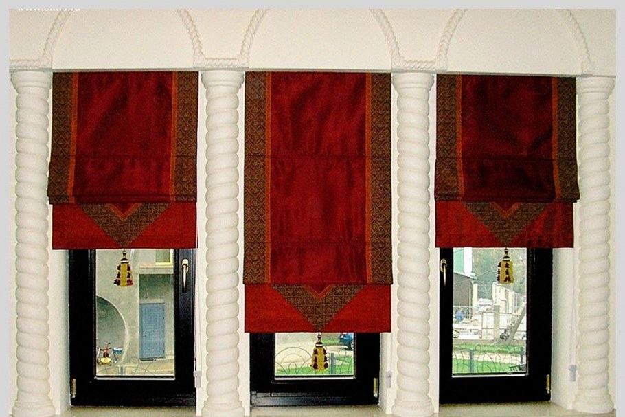 Бамбуковая штора Римская Пальмира