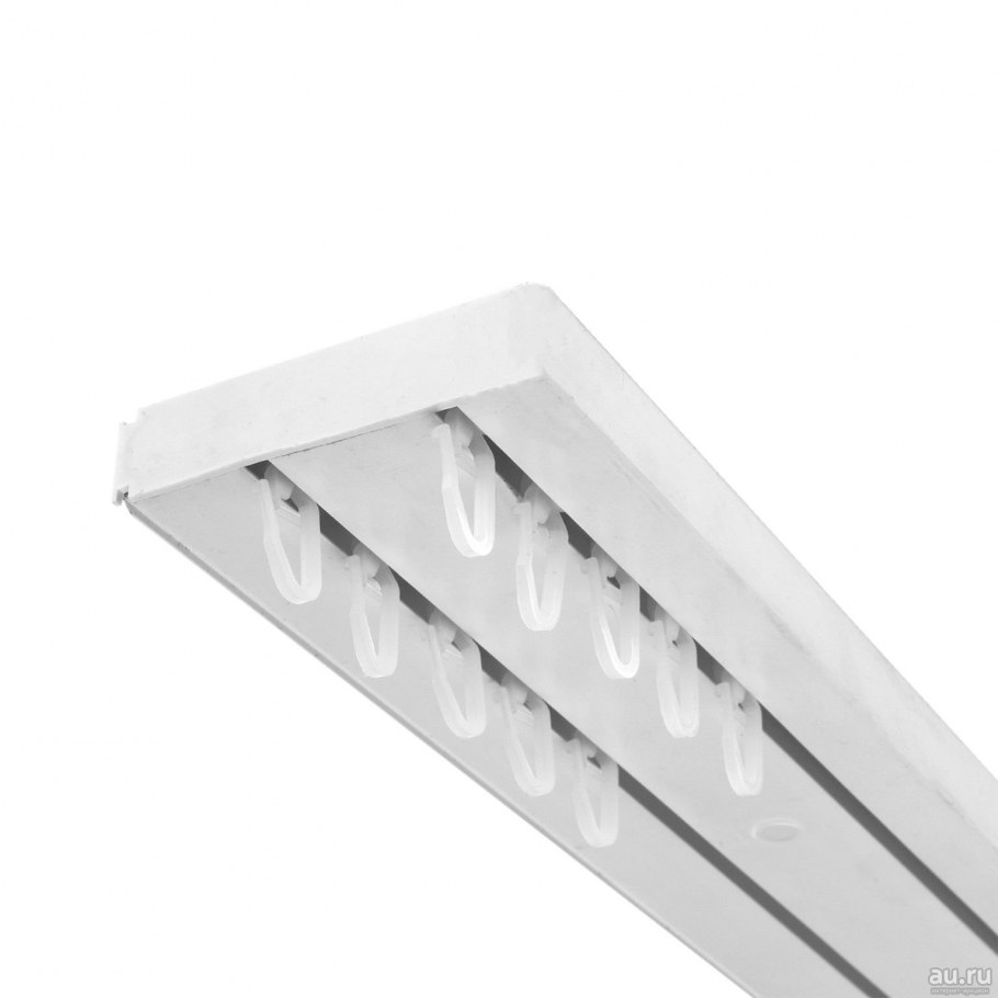 Карниз потолочный 2-х рядный 3м