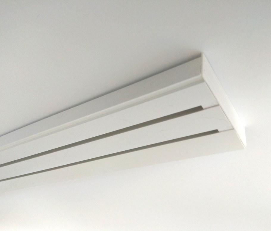 Карниз двухполосный потолочный