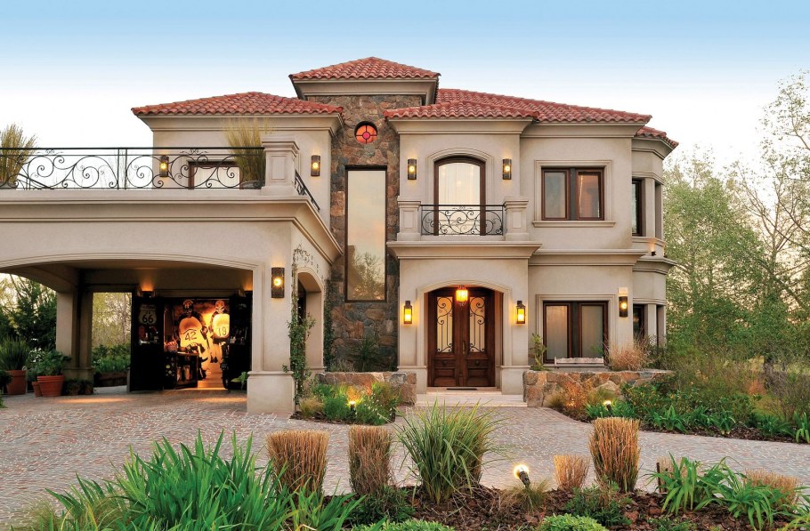 Коттедж в Восточном стиле