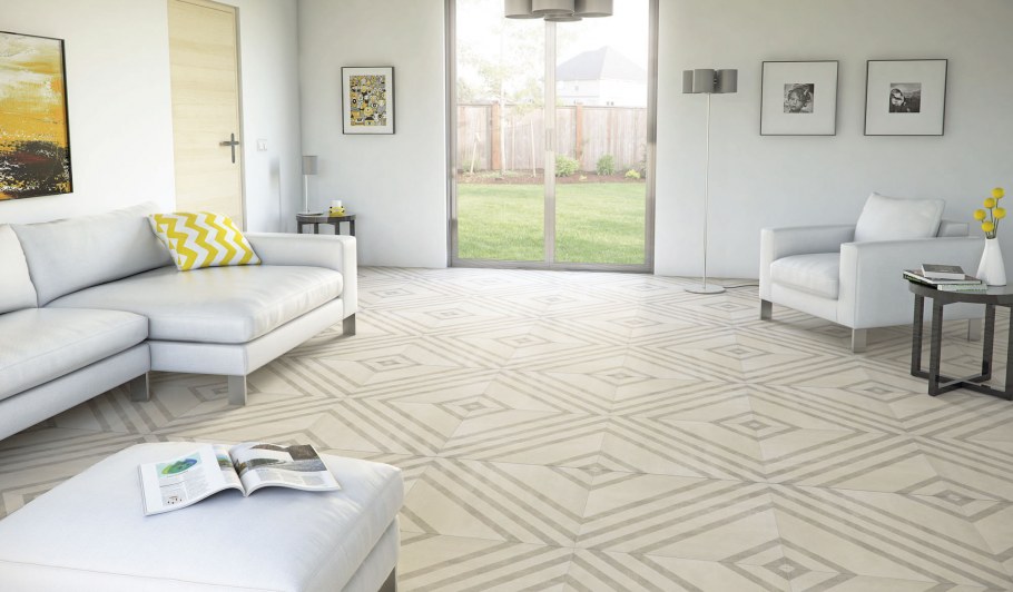 Белый глянцевый ламинат