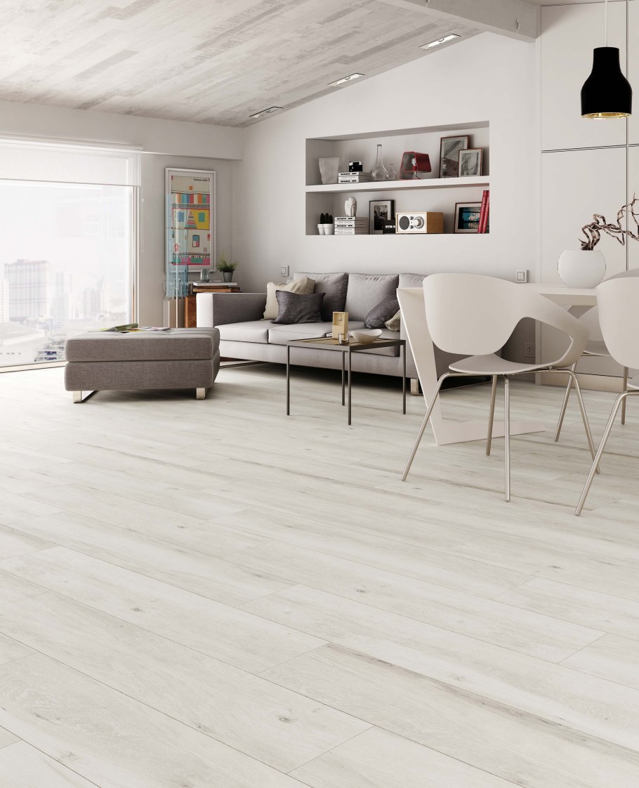 Виниловая плитка quick Step Ambient Glue Plus AMGP 40049 бетон светлый.