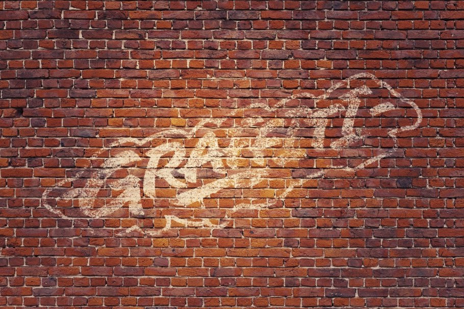 Граффити на стене