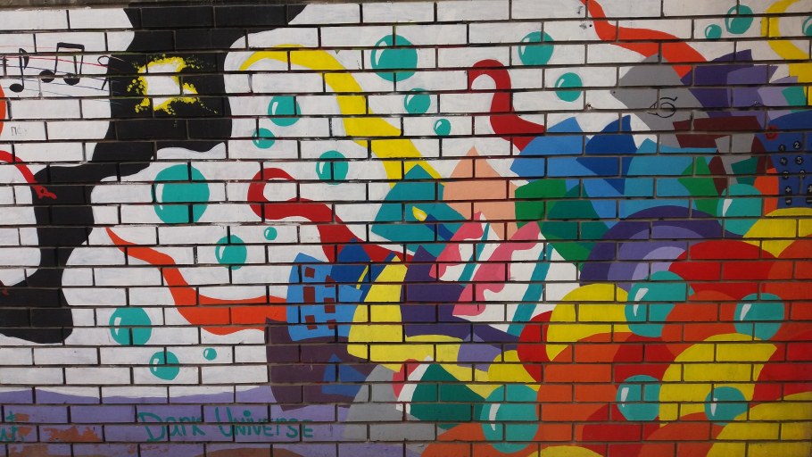 Фреска с кирпичами