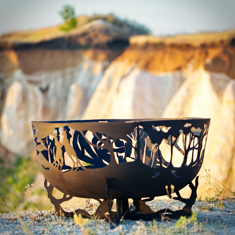 Очаг для костра из металла