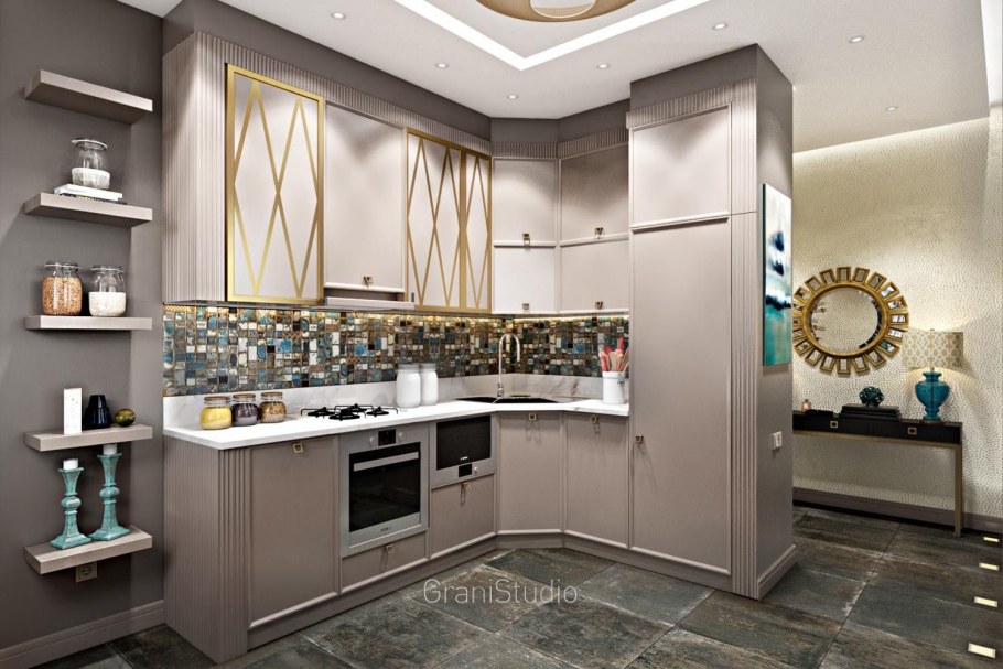 Зеркальная плитка с фацетом в Леруа