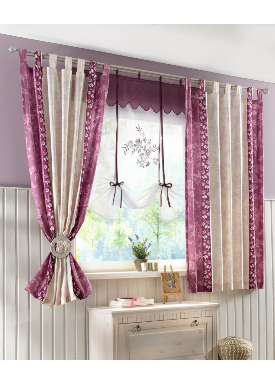 Короткие шторы на окна