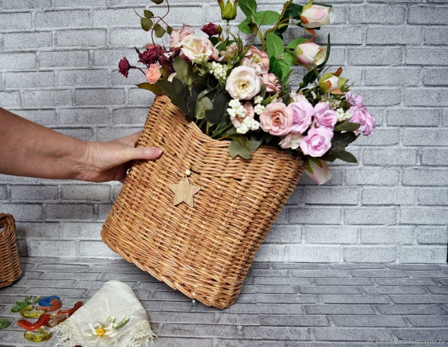 GABBIG ГАББИГ корзина, темно-коричневый25x