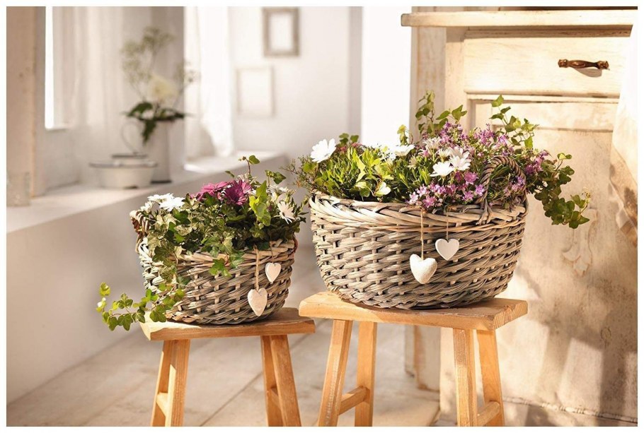 Кашпо для цветов в интерьере