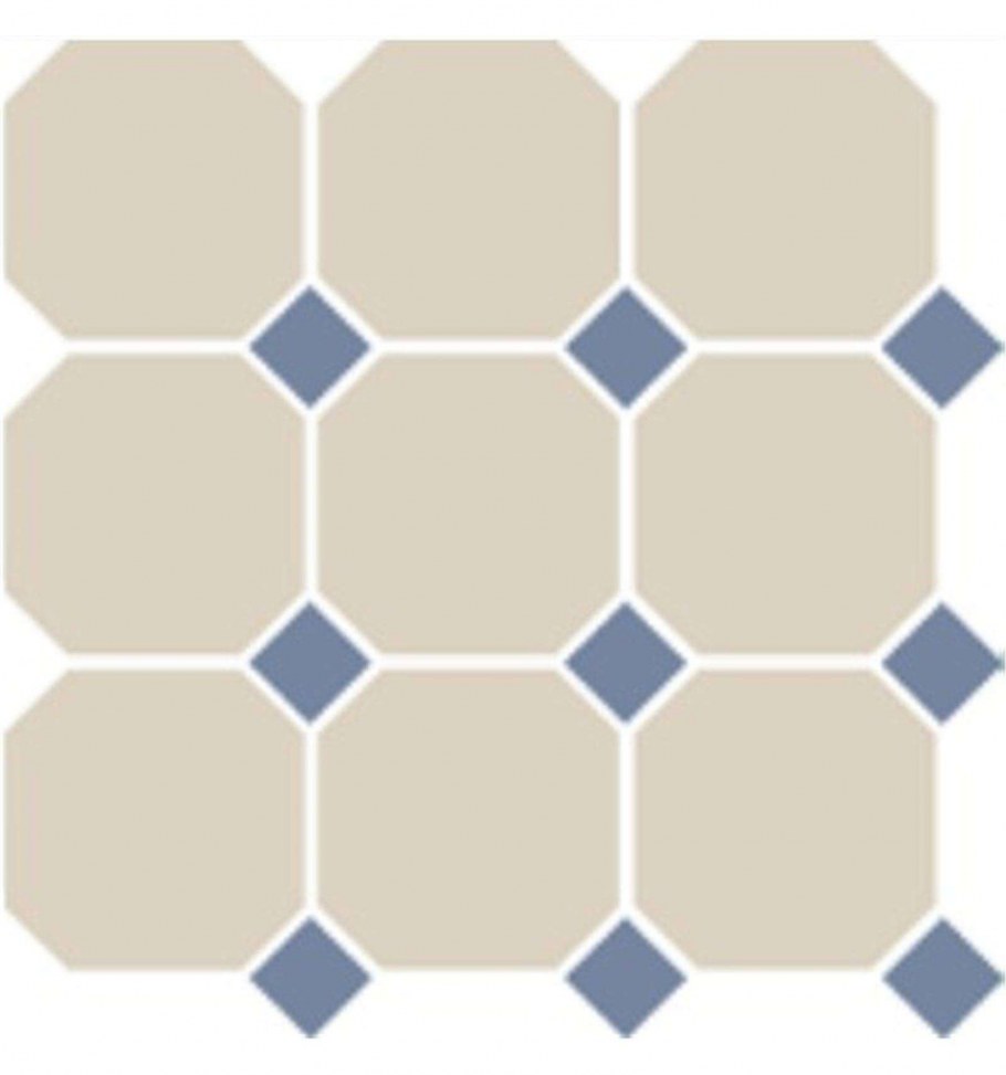 Top CER 4416 White Octagon 16/Black Dots 14 30x30