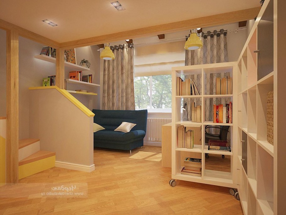 Второй этаж в детской комнате