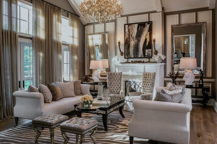 Уютный современный интерьер