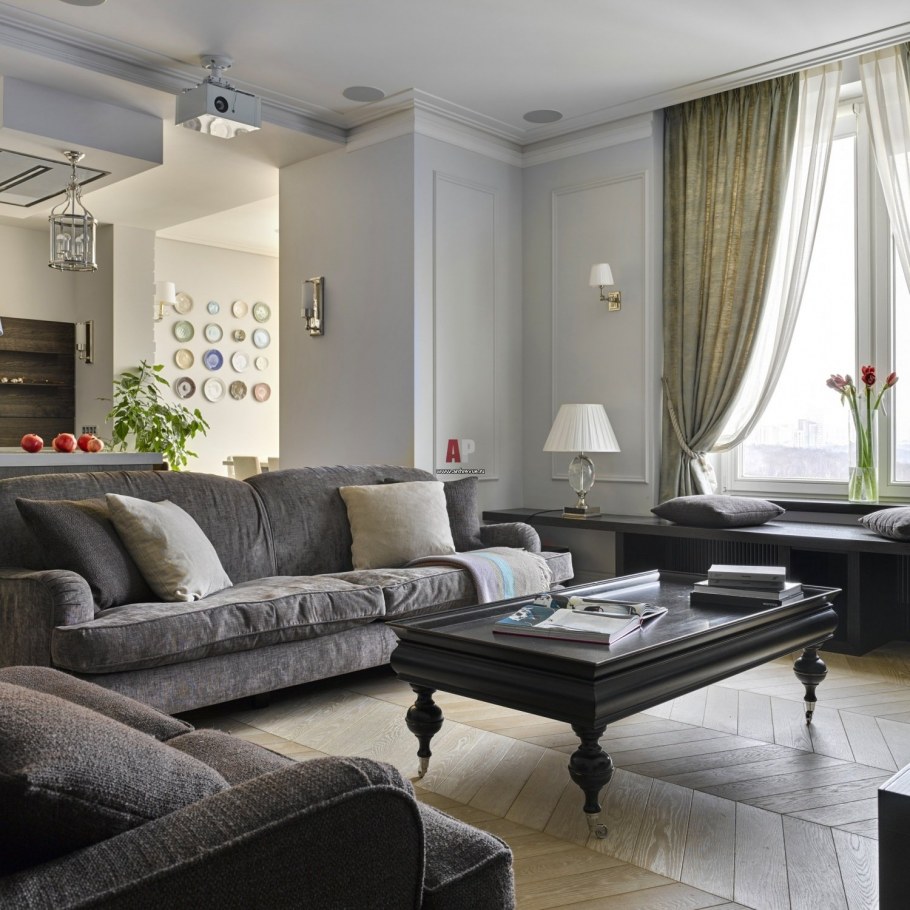 Современная европейская классика в интерьере