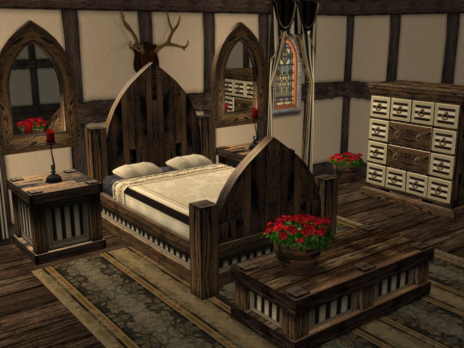 Medieval Bed SIMS 4