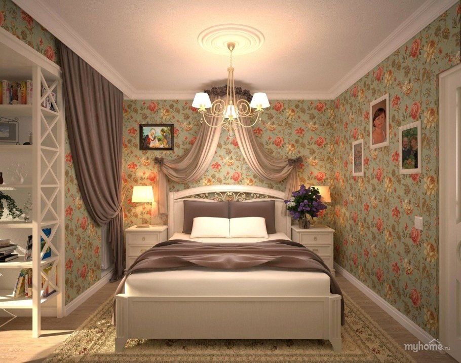 Розовый цвет в интерьере