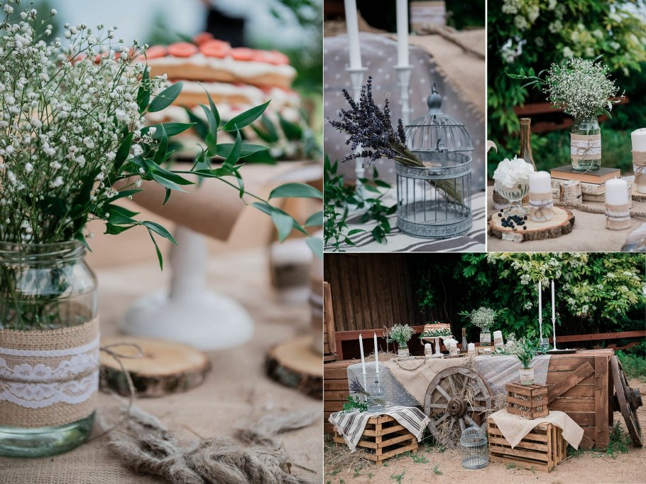 Рустикальный (Кантри) стиль свадьбы