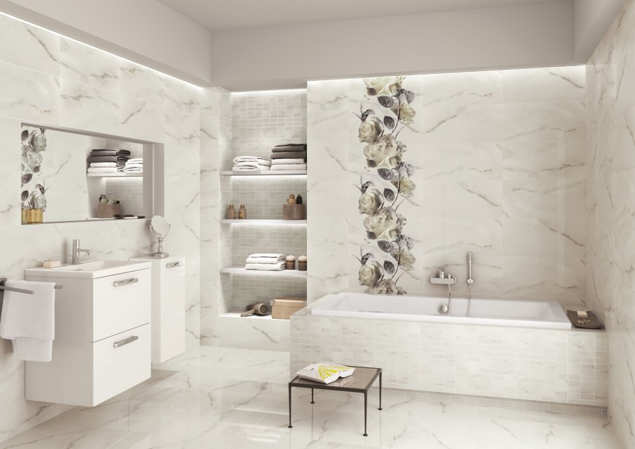 Плитка Carrara White Opoczno
