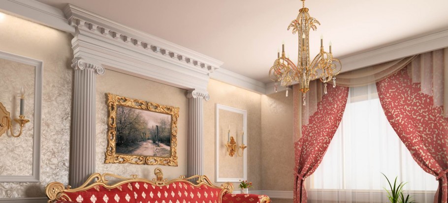 Лепнина в интерьере