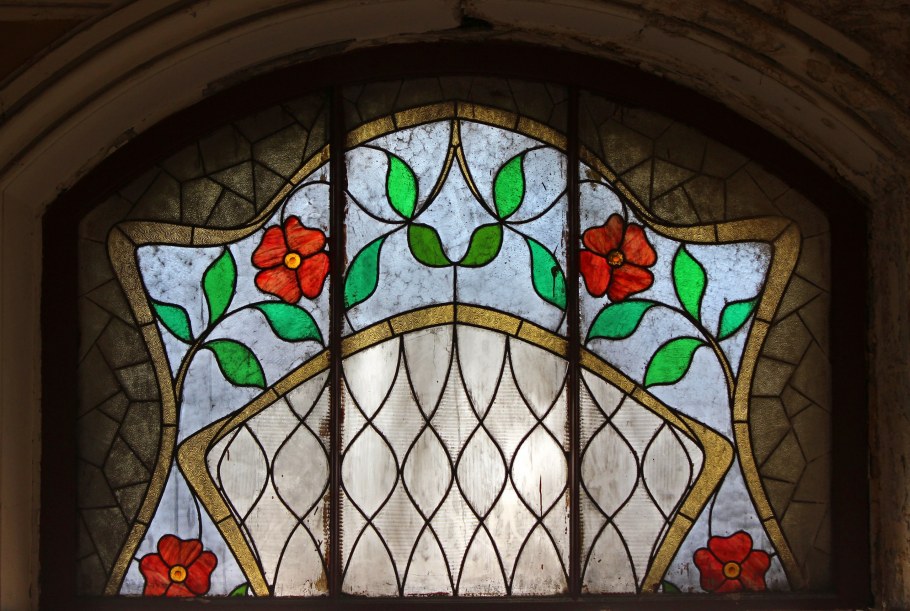 Дворец Грешам витражи