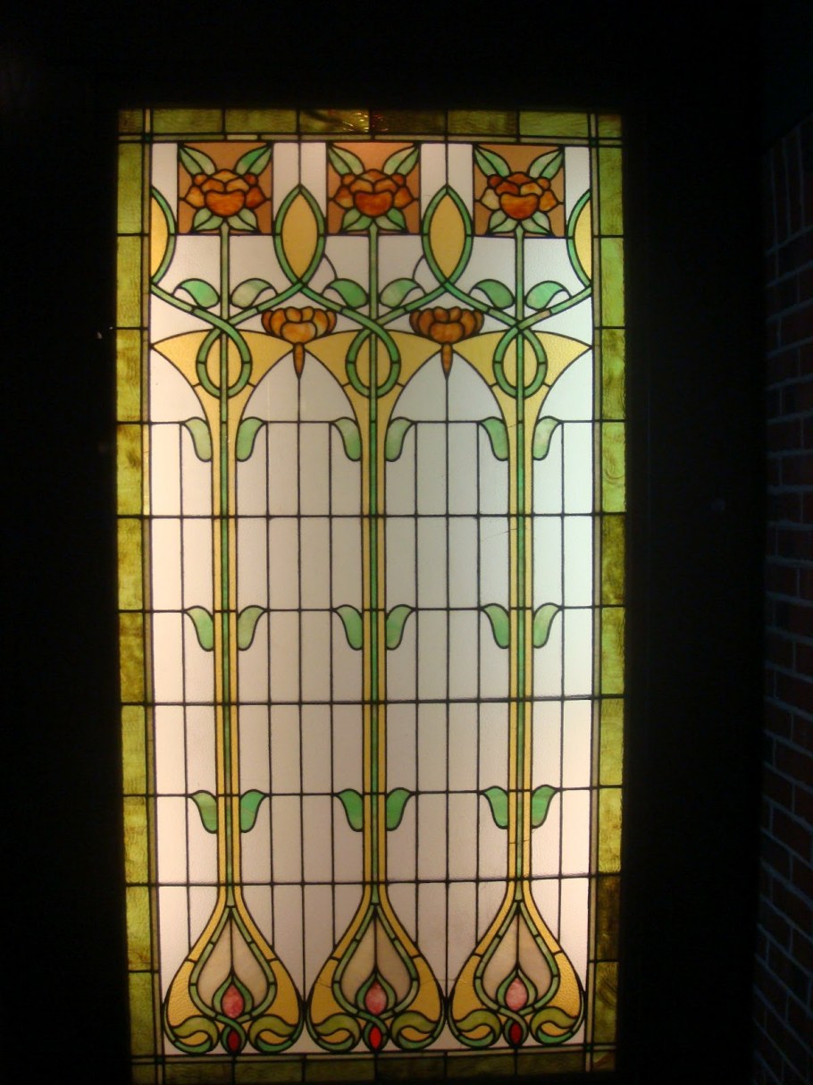 Витраж Тиффани виноград